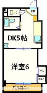 ハイムサンシルク【4階】の間取り