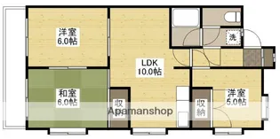 第二観ビル【1階】の間取り