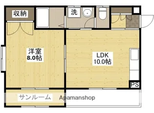 ボストンビル【1階】の間取り