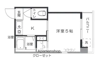 ヴィラタカハシ【3階】の間取り