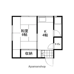 千田コーポ【5階】の間取り