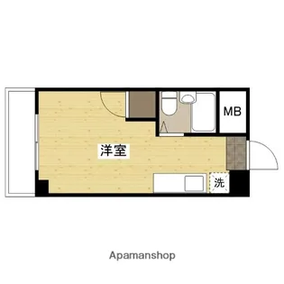 サンライズ八幡【2階】の間取り
