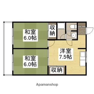 金崎ビル【2階】の間取り