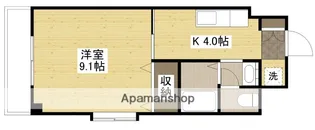 グランヴェルジェ中須2【5階】の間取り