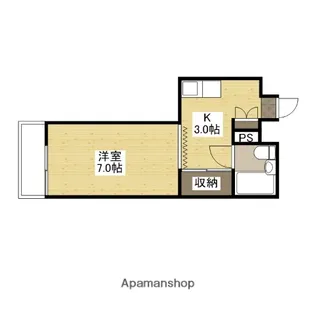 ダイアパレス土橋【11階】の間取り