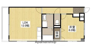 セソワ西川口【1階】の間取り