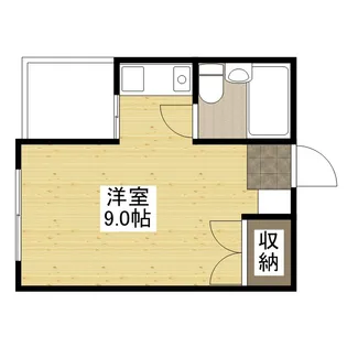 サニーベル住吉【5階】の間取り