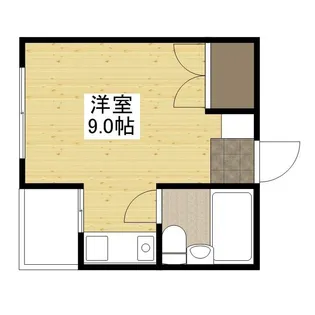 サニーベル住吉【4階】の間取り
