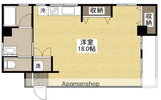 白樺マンション【203号室】の間取り