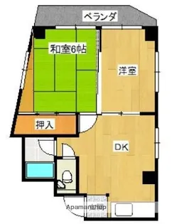 はいしげビル【3階】の間取り