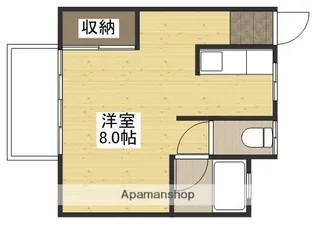 コーポ藤村【2階】の間取り