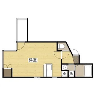 ウインドー金屋町【803号室号室】の間取り