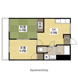 第7山本ビル【7階】の間取り
