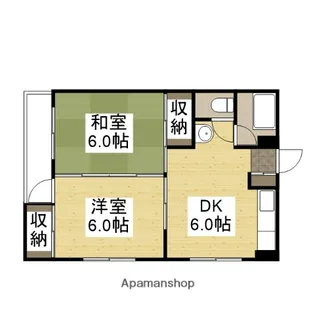 新洋社ビル【5階】の間取り