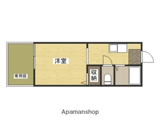 キャッスル21【1階】の間取り