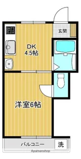 REFLA(旧 第一山肩ビル)【2階】の間取り