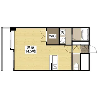 シティハイツ宇品【5階】の間取り