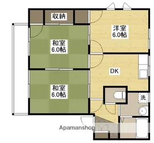 フレグランス戸田【2階】の間取り