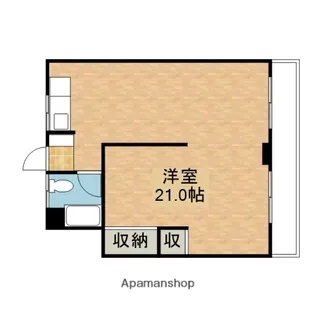 海田マンション【1階】の間取り