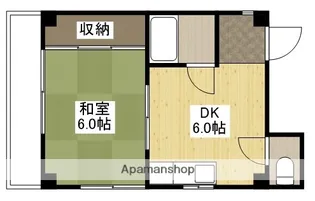 沖本ビル【4階】の間取り