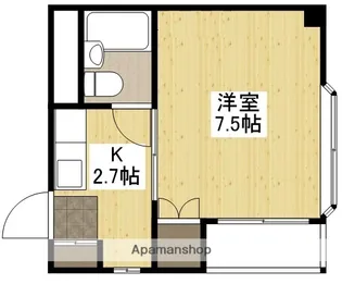 コンフォート駅前通り【3階】の間取り