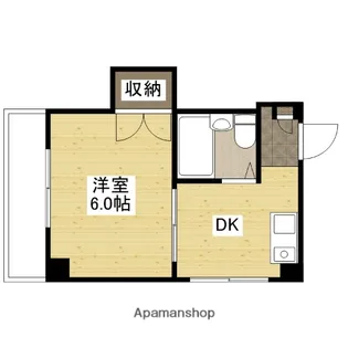ロイヤルハウスみつみ【3階】の間取り