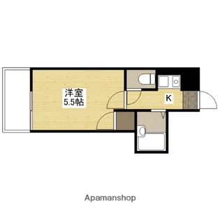 スタープラザ三篠【3階】の間取り
