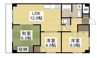 第2吉川ビル【3階】の間取り