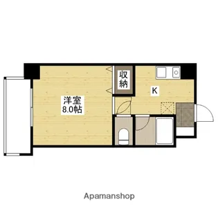 アヴァンセ中筋2【3階】の間取り