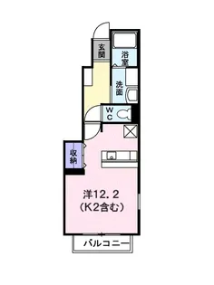 メルヒェンシュロース【1階】の間取り