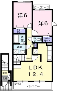 シャルマンヴィラ【2階】の間取り