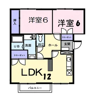 ドゥエリングT【2階】の間取り