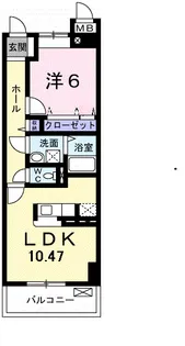 ベルエクセレント【3階】の間取り