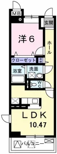 ベルエクセレント【4階】の間取り