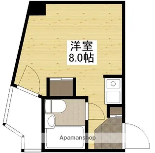 横川アイティービル【505号室】の間取り