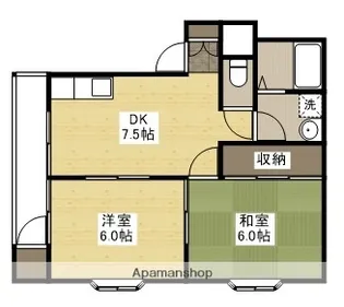 森重ビル【3階】の間取り