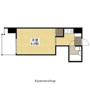 第一観音町ビル【5階】の間取り