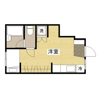 リヴィエール口田Ⅱ【102号室号室】の間取り