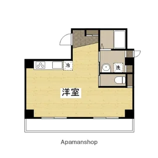 パークサイド中村【2階】の間取り