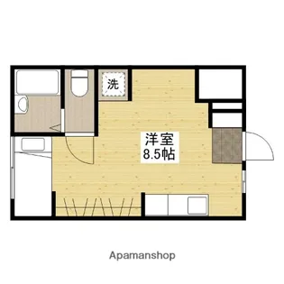 インテグレート西本浦【1階】の間取り