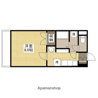 第三岡田ビル【1階】の間取り