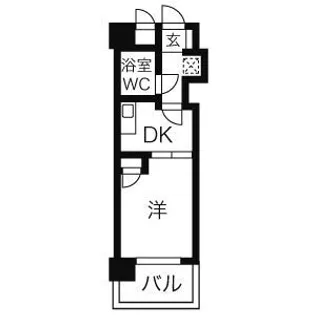 ダイアパレス舟入幸町【3階】の間取り