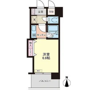 ダイアパレス鶴見町【5階】の間取り