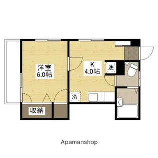 服部ビル【3階】の間取り