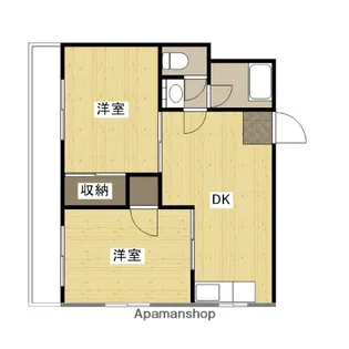 第2中村ビル【2階】の間取り