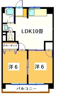 第2今井ビル【203号室号室】の間取り