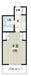 K・B・M己斐【310号室号室】の間取り