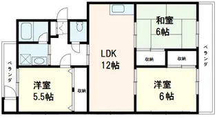 K・B・M井口台【404号室号室】の間取り
