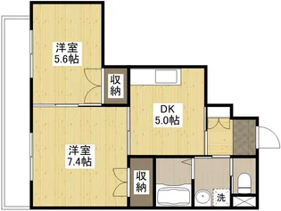 ソフィアコート光町【401号室号室】の間取り