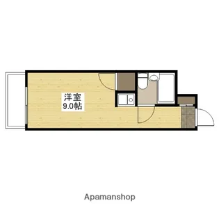KDコーポ【3階】の間取り
